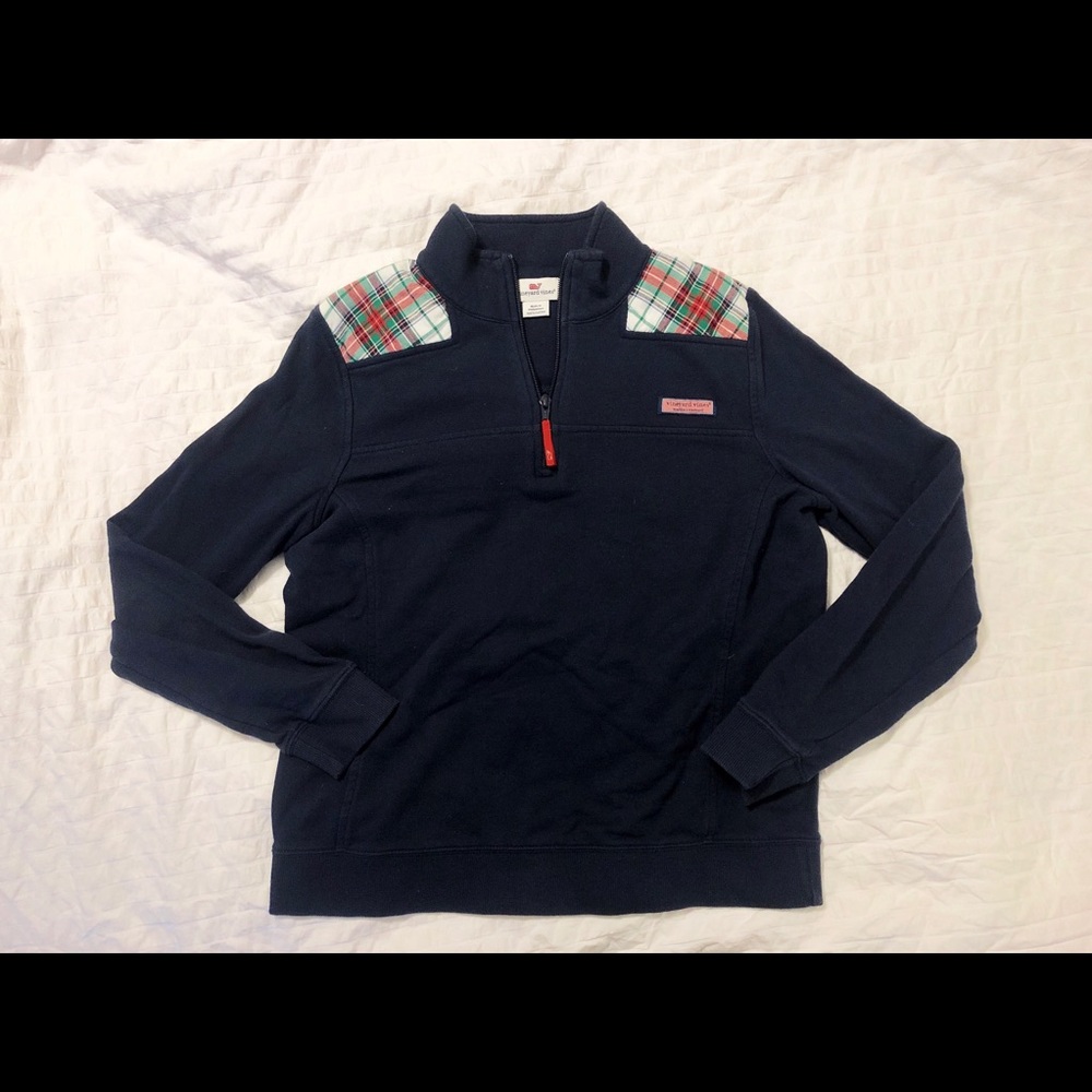 Plaid Vineyard Vines Shep Shirt Pullover
